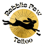 Rabbit's Paw Tattoo logo